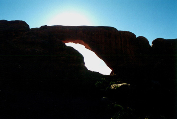 arches nat'l park, window arch
